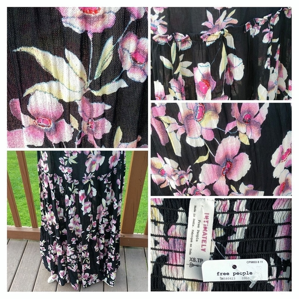 FREE PEOPLE IFP Garden Party Floral Maxi - Picture 7 of 8